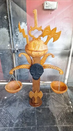 Iba de xango com pedestal