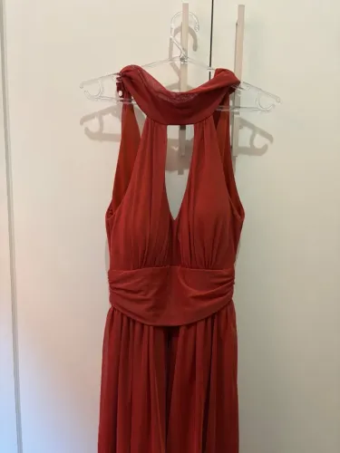 Vestido Paula Faria - Terracota Novo