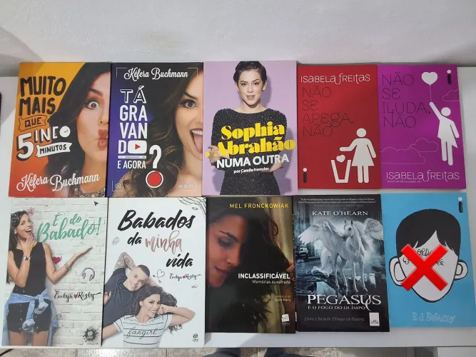 Livros a R$ 5 cada