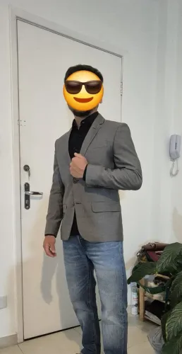 Blazer Buckman com gravata