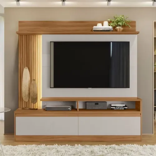 Home NT 1295 Freijó Trend.Off White Notável Frete Grátis - Até 12x