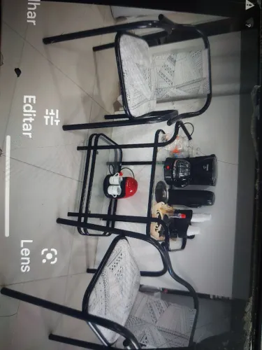 Conjunto de poltronas para área externa