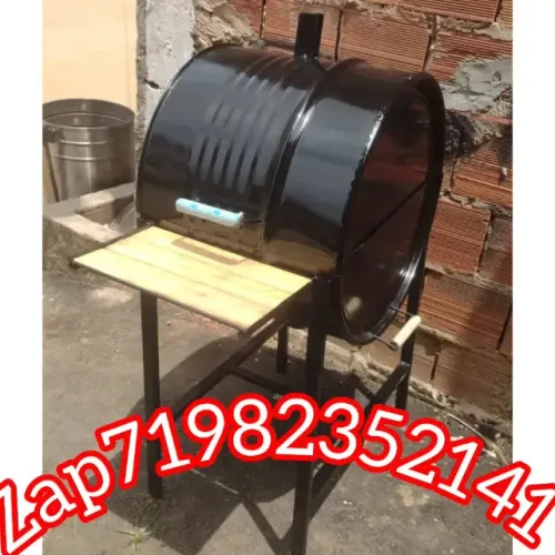 churrasqueira Espetinho Tonel Frango assado Galeto 