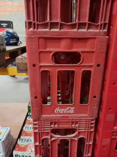 Vasilhame de coca cala vidro 1l