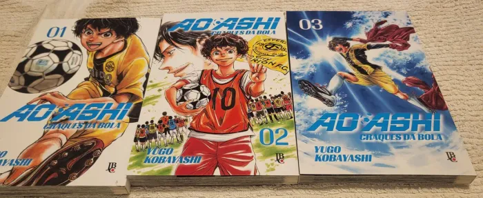 Ao Ashi mangá 1 ao 3 Craques da Bola Futebol!
