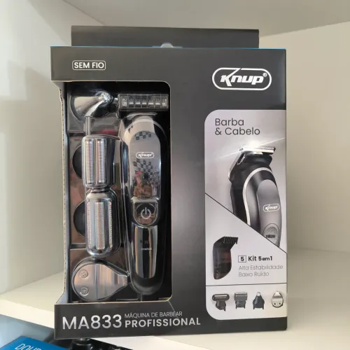Máquina de cortar cabelo barbeador tirar pelos 5 em 1