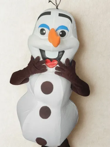Fantasia Olaf - personagem vivo novo