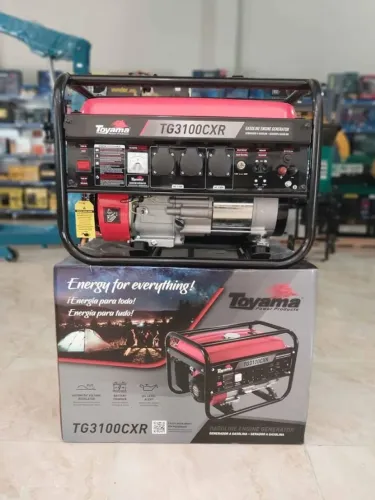 Gerador de Energia 3.1kva Monofásico a gasolina Toyama (Loja/Novo)
