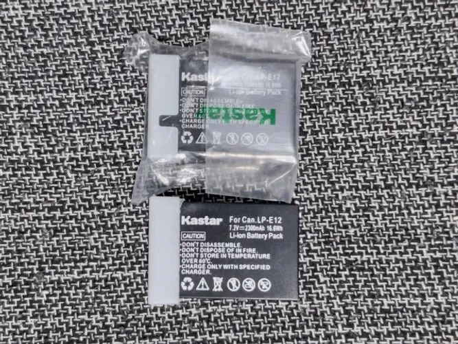 Bateria Kastar LP-E12 2300mAh 7.2V para Canon M50, M100