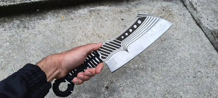 Cutelo aço inox Camping, Cozinha, Aventuras 