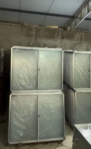 Janelas em alumínio com vidro várias medidas - a partir de 178,00 leia a descrição!!