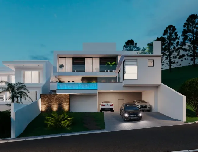 Casa no condomínio Spina Ville,3 suítes com closet,excelente acabamento,piscina com borda 