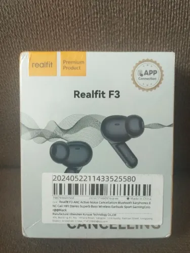 Realfit F3 - Preto - Original - Lacrado 