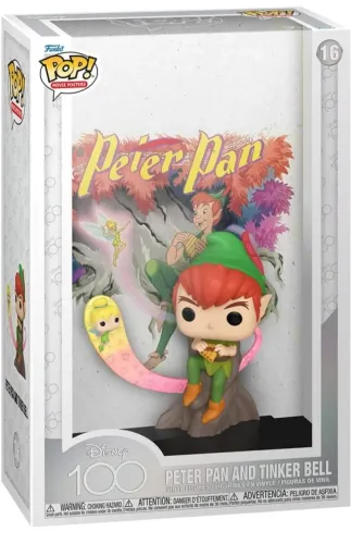 Funko Pop! Peter Pan and Tinker Bell - Movie Posters - Disney 100 anos 
