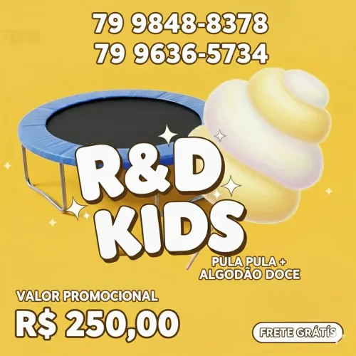 Promoção combo pula-pula + algodão doce!!