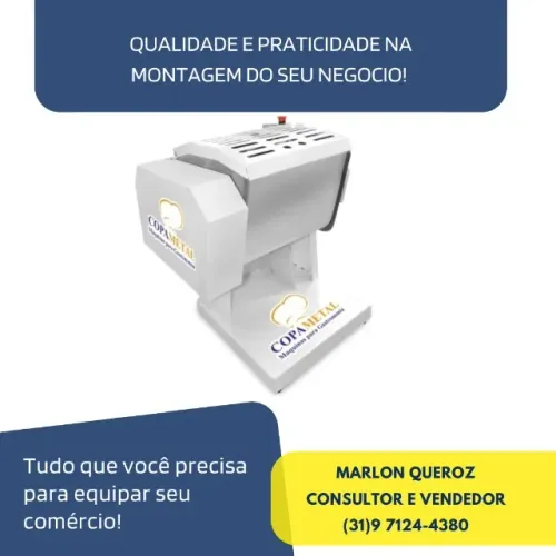 Amassadeira Semi Rápida 15Kg Copametal ASR-15 Bivolt