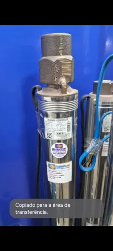 BOMBA SUBMERSA 3CV 220/380V TRIF 4R8 11 ESTAGIOS