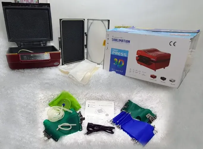 Prensa Térmica Digital 3d - Sublimação Tridimensional à Vácuo - ST3042 - 220v