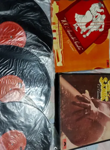 Vinil histórico - Cem anos de SAMBA - Disco triplo