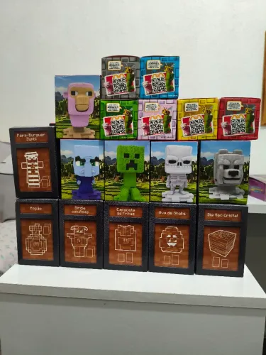 Coleção Completa Minecraft McDonald's - Todos Lacrados