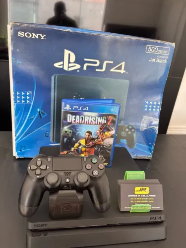 Playstation 4 slim 500GB  semi novo