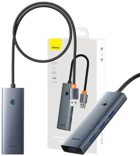 Dock Hub USB Baseus Ultra Series (4 USBs 3.0 + 1 Type-C) Original