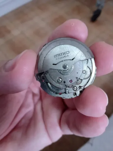 Máquina seiko 4006 bellmatic incompleta para peças 