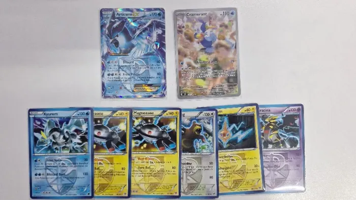 Cartas pokemons antigas