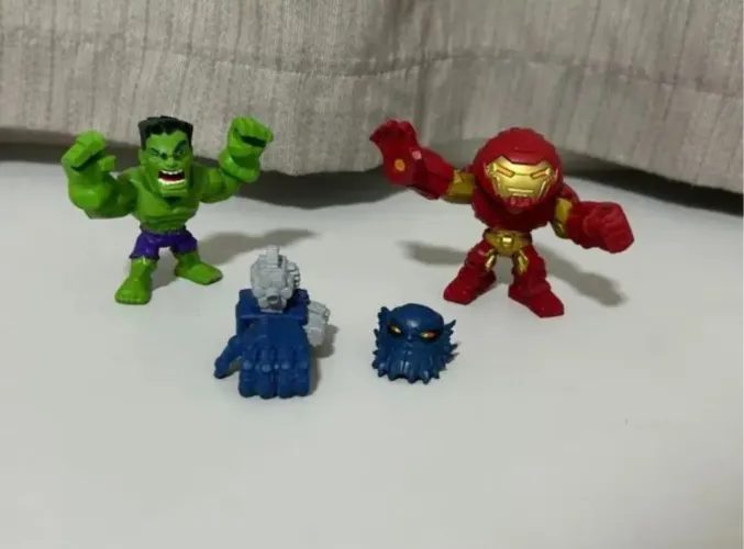Hero master mini iron man vs hulk