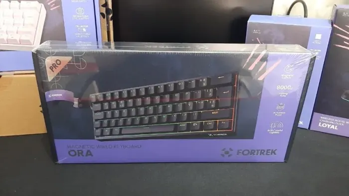Teclado Gamer Magnético Fortrek Ora PRO Preto - Novo Lacrado