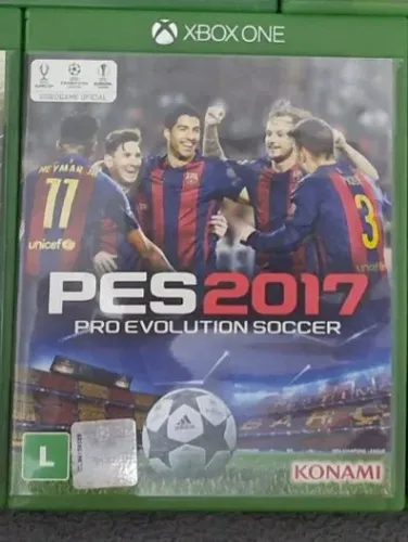 PES 2017 ORIGINAL - XBOX ONE | MÍDIA FÍSICA COMPLETA