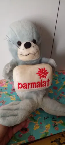 Foca de pelúcia da Parmalat