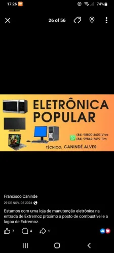 Conserto de eletrônicos *