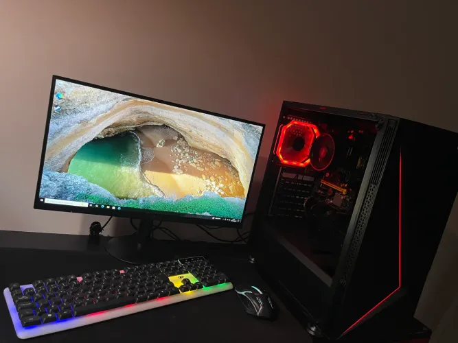PC GAMER RYZEN + MONITOR 120HZ