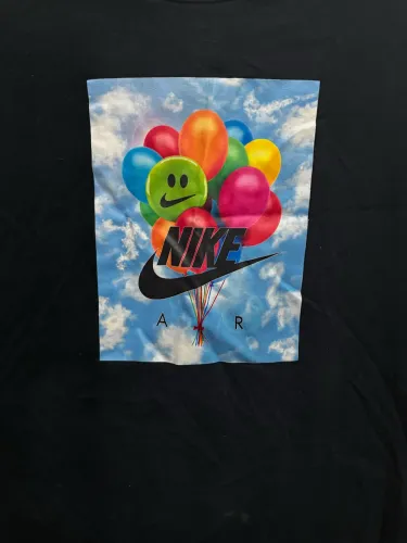 Camiseta preta infantil da Nike XL 14