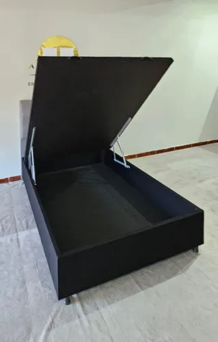 BOX BAÚ FÁBRICA CASAL BAÚ MADEIRA EUCALIPTO 