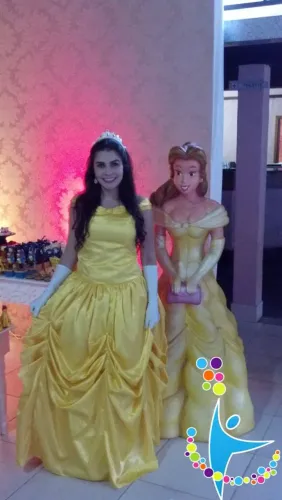 Vestido da Princesa Bela (A Bela e a Fera)