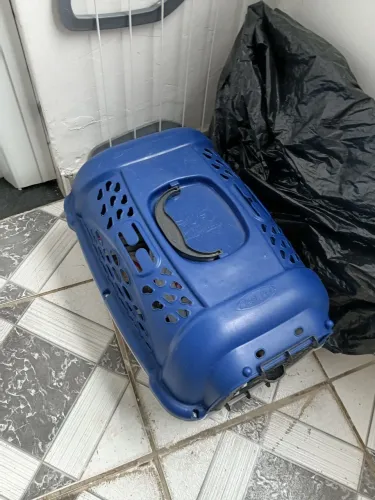 Caixa de transporte para gatos e cachorros