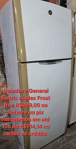 Geladeira General Eletric dúplex Frost free