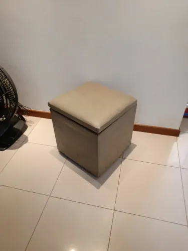 Puff Baú barato pra ir logo
