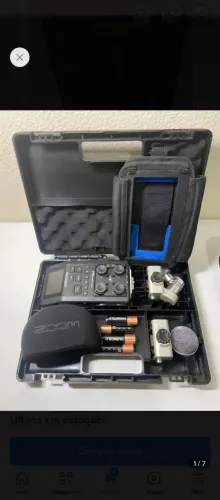 Vendo gravador digital Zoom h6