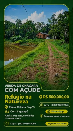 Vende-se essa chácara