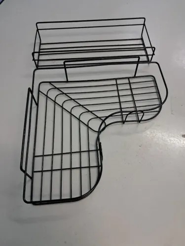 Organizador Kit para  banheiro preto 