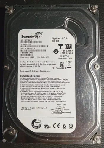HD Seagate 500Gb