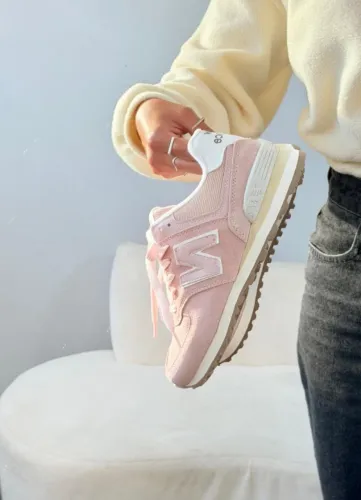 Tenis New Balance  574 couro 