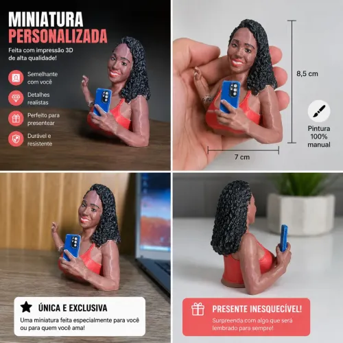 Transforme Suas Fotos em Estátuas 3D Exclusivas