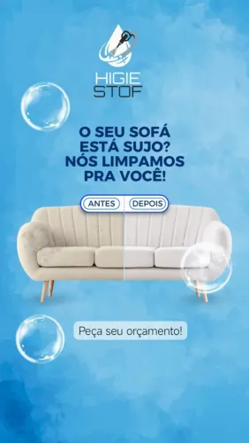Higienização de estofados geral