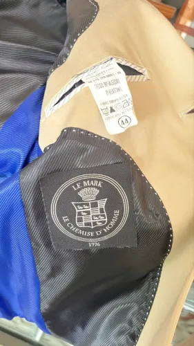 Blazer masculino lê mark bege 44