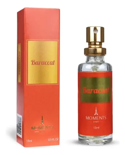 Perfume Unissex Moments Paris Baraccat 15ml Spray Amadeirado - Eua De Perfun