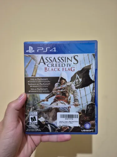 Assassin's Creed IV Black Flag - PS4 (Lacrado)